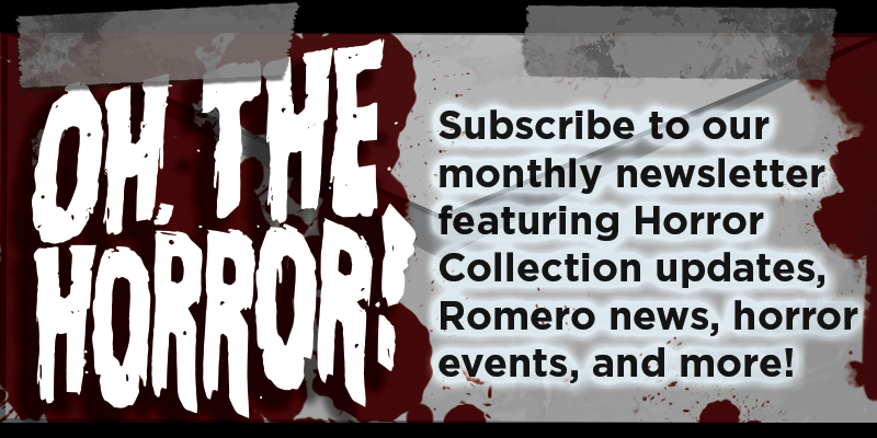 oh the horror newsletter signup link